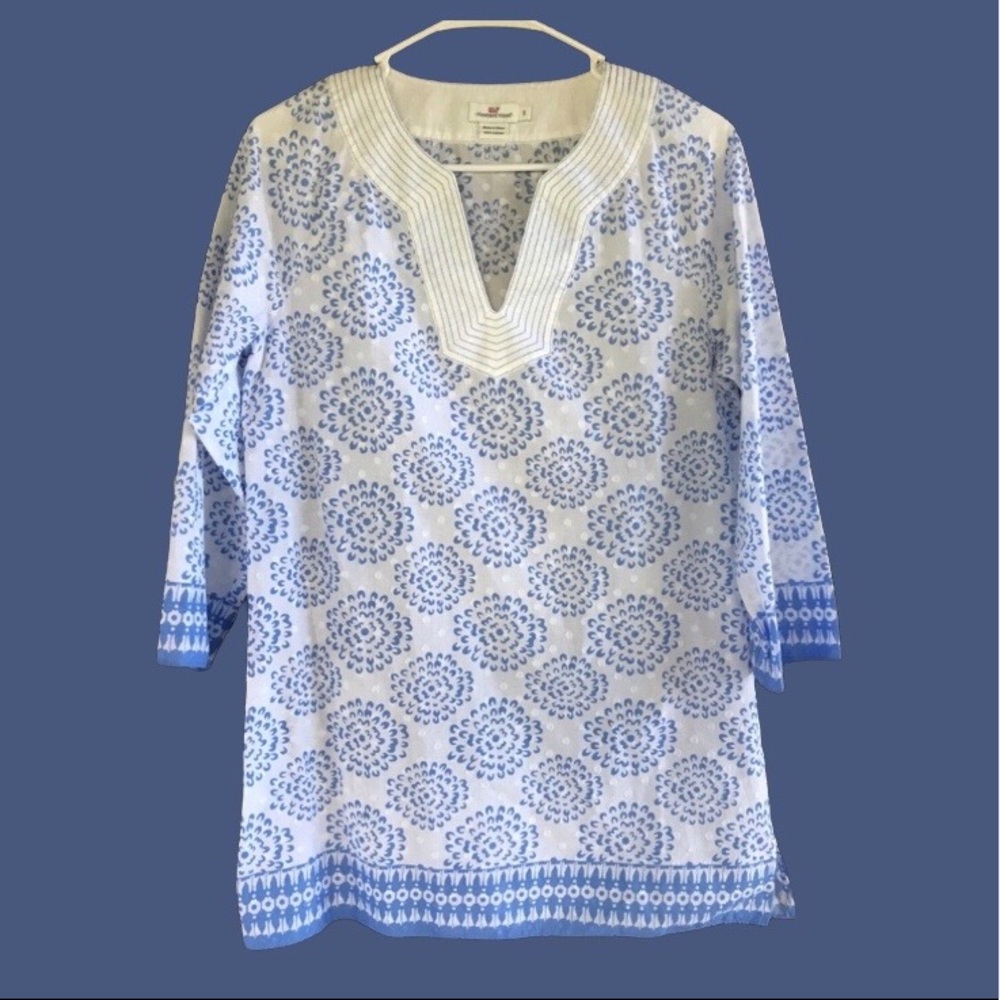 Vinyard vines lightweight tunic blouse (S)